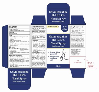 Carton Label (Oxymetazoline Hydrochloride Spray   Carton)
